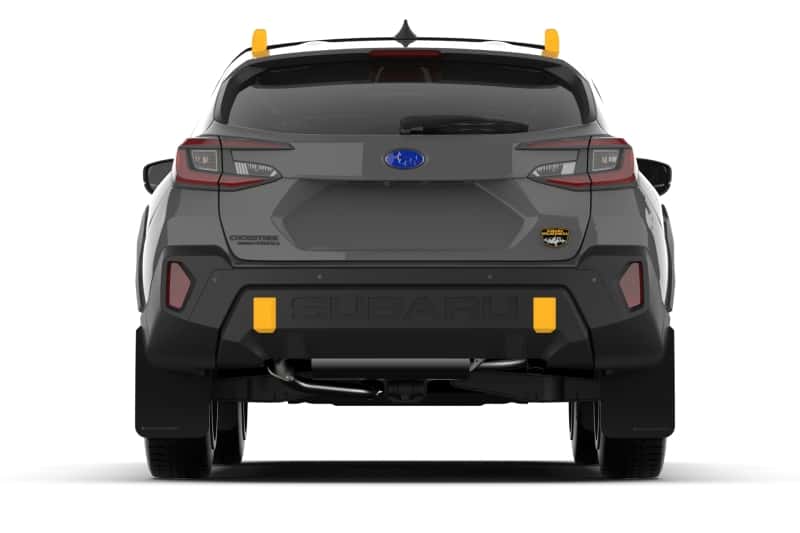 Rally Armor — Rally Armor 24-26 Subaru Crosstrek (Wilderness Only) Black UR Mudflap W/Wild-Orange Logo No Drill Re
Mud Flap - view 5