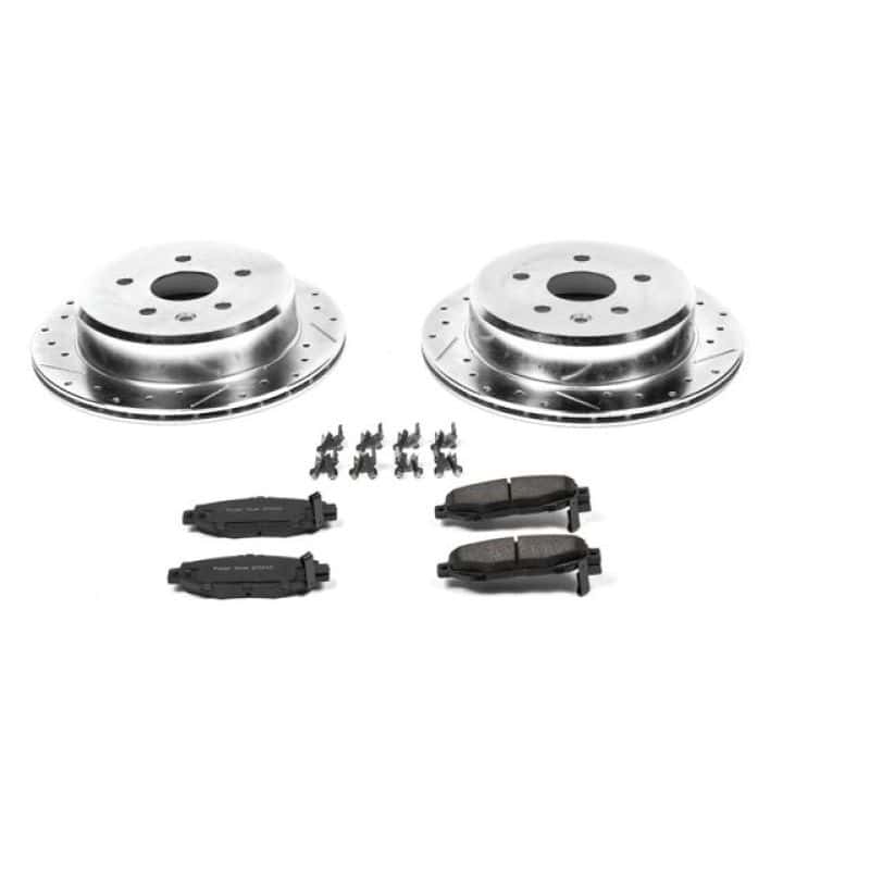 PowerStop — Power Stop 92-98 Lexus SC300 Rear Z23 Evolution Sport Brake Kit - view 1