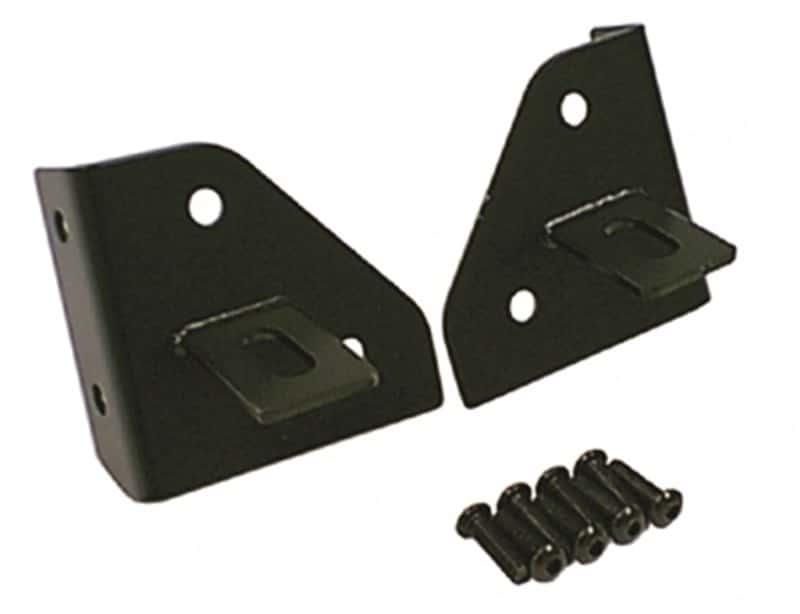 Rugged Ridge — Rugged Ridge 76-95 Jeep CJ/YJ Black Windshield Hinge Light Brackets
WnshldHngLghtBrkt
OFFROAD_LIGHTING - view 1