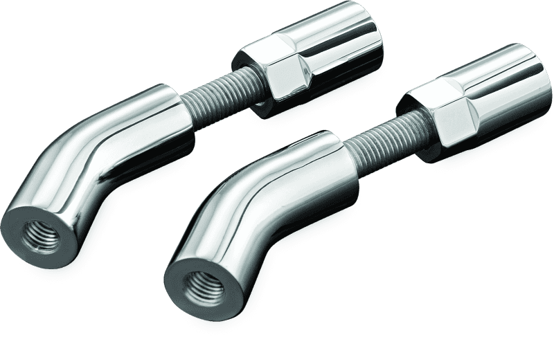 Kuryakyn — Kuryakyn Mirror Stem 3in Outward Extenders Chrome - view 1