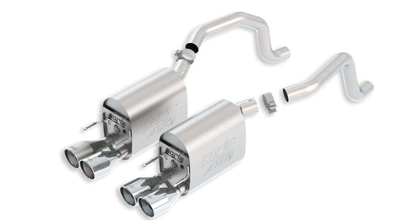 Borla — Borla 09-12 Chevy Corvette C6 Coupe/Convertible 6.2L 8cyl Aggressive ATAK Exhaust
Axle-Back System
ExhstSysKt - view 2