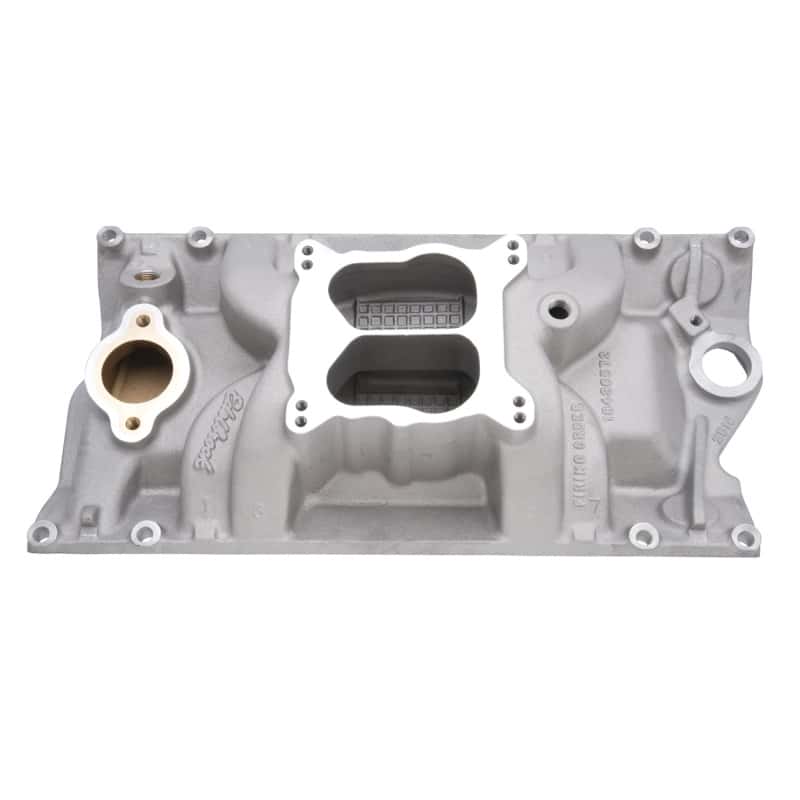 Edelbrock — Edelbrock Manifold SBC Performer RPM Vortec Marine As-Cast
MANIFOLD - view 1