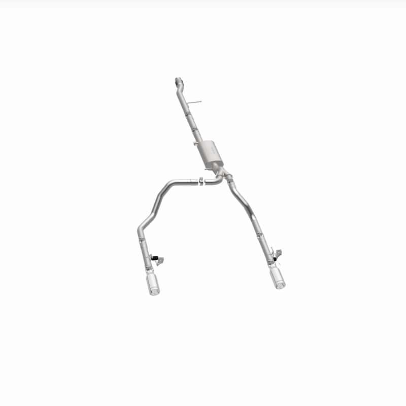 Magnaflow — MagnaFlow 2019 Chevy Silverado 1500 V8 5.3L/V6 4.3 Street Series Dual Exit Exhaust w/ Polished Tips
Cat-Back - view 24