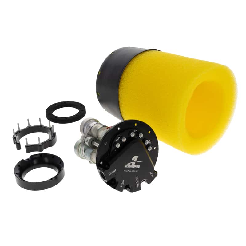 Aeromotive — Aeromotive Fuel Pump - Phantom Trifekta Universal In-Tank - 450lph - 6-10in Depth - view 3