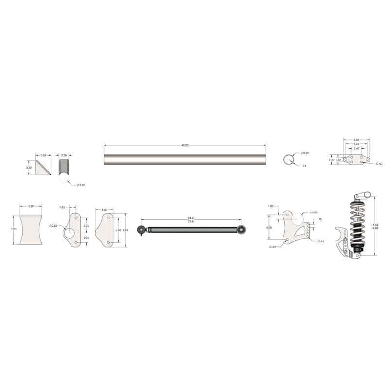 QA1 — QA1 Pro Parallel 4-Link System- (Rear)
Four Link Kit - view 2