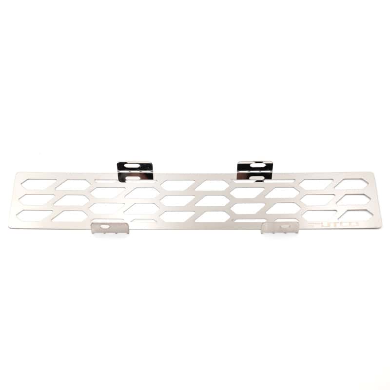 Putco — Putco 23-24 Ford F250/F350 Super Duty Hex Shield Design Bumper Grille Inserts - Polished SS - view 3