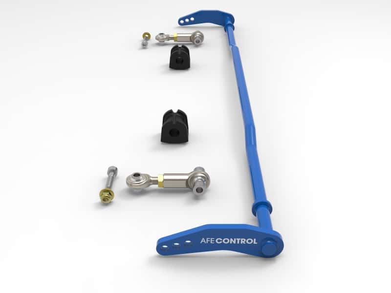 aFe — aFe 13-23 Toyota GR86 CONTROL Rear Sway Bar - Blue
Rear Sway Bar - view 3