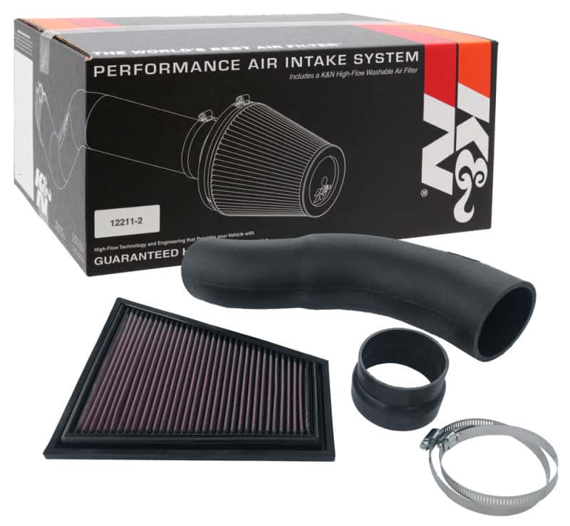 K&N Engineering — K&N 11-17 BMW 520i/528i N20 2.0L F/I Performance Air Intake System
Performance Air Inta
Air Intake System - view 3