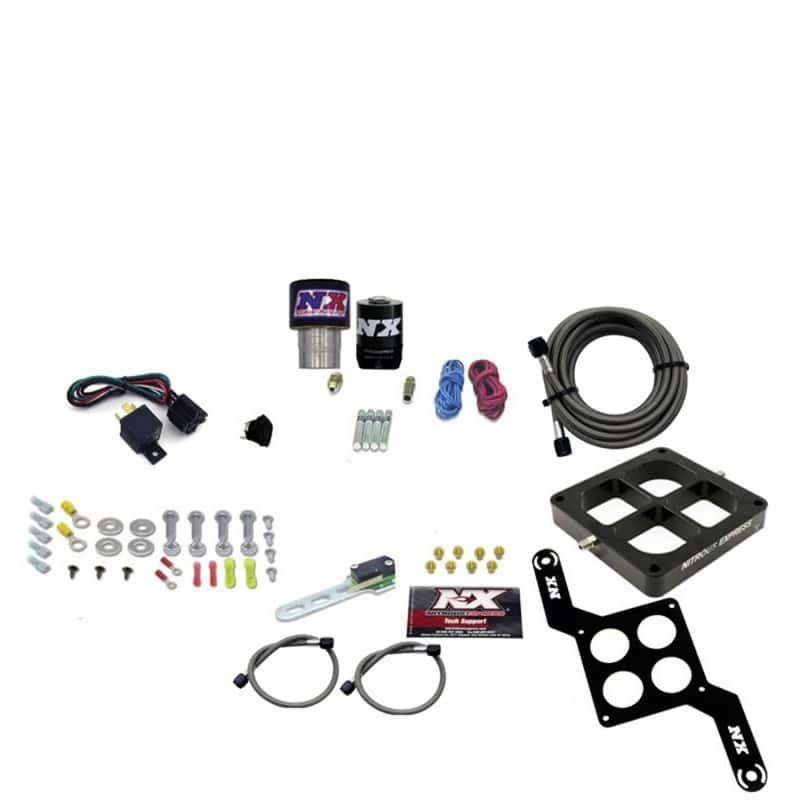 Nitrous Express — Nitrous Express Single Entry Crossbar RNC .178 4150 Flange Nitrous Kit (250-650HP) w/No Bottle
Injection System Kit
N2OSys - view 1