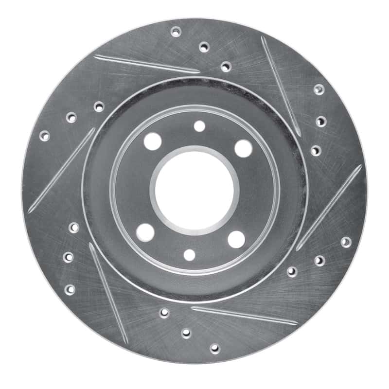R1 Concepts — R1 15-19 Renault Logan (Mexico) Front Left Drilled & Slotted Silver Brake Rotor
R1 Brake Rotor Drill - view 5