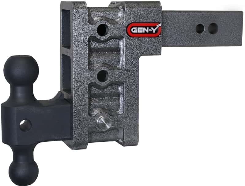 GEN-Y Hitch — Gen-Y Mega Duty 2.5in Shank 6in Drop 3.5K TW 32K Hitch w/GH-0161 Dual-Ball
Drop Hitch - view 3