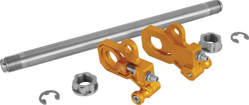 Performance Machine — Performance Machine Axle Adjuster Kit - Gold Ano - view 2