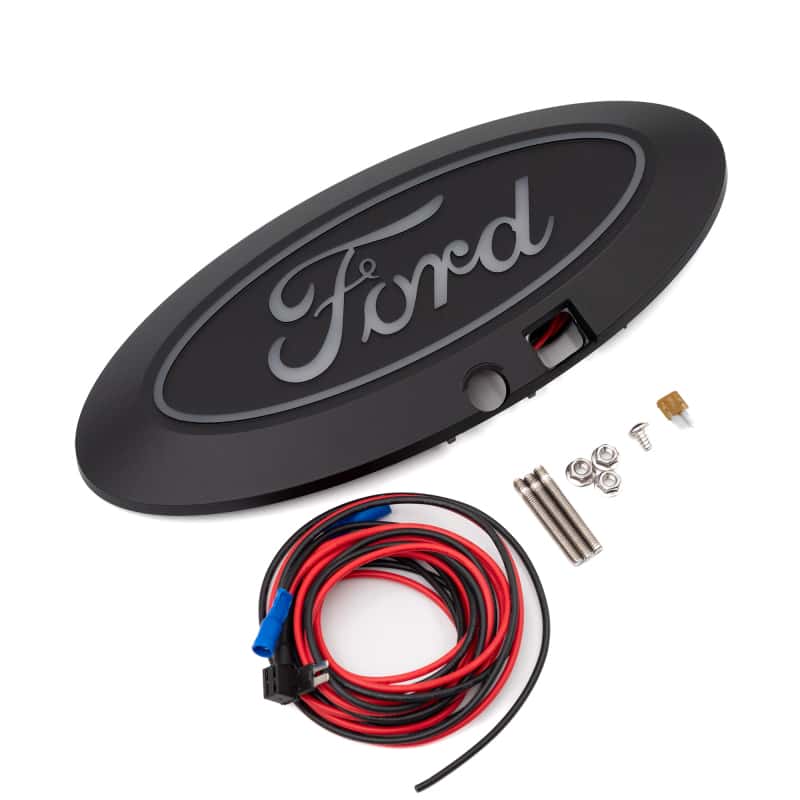 Putco — Putco 18-20 Ford F-150 Front Luminix Ford LED Emblem - w/ Camera CutOut
Emblem - view 4