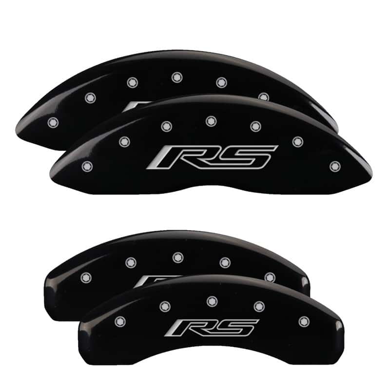 MGP — MGP 4 Caliper Covers Engraved Front & Rear Gen 5/RS Black finish silver ch
Caliper Covers - view 1