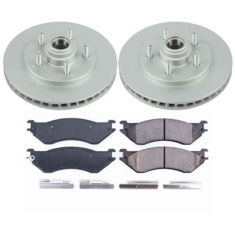 PowerStop — Power Stop 00-02 Ford Expedition Front Z17 Evolution Geomet Coated Brake Kit - view 1