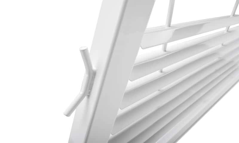 BackRack — BackRack 17-20 Ford F-250/350/450 SD Louvered Rack Frame ONLY (Req. HW) - White
Louvered Rack Frame - view 4