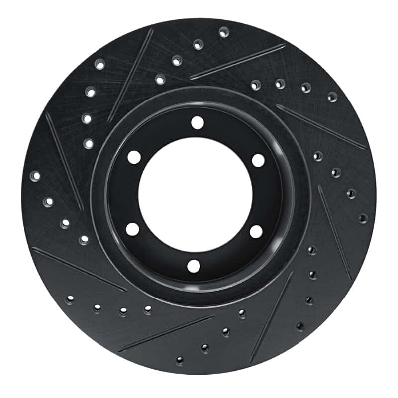 R1 Concepts — R1 1986-1995 Toyota 4Runner Front Right Drilled & Slotted Black Brake Rotor
R1 Brake Rotor Drill - view 5