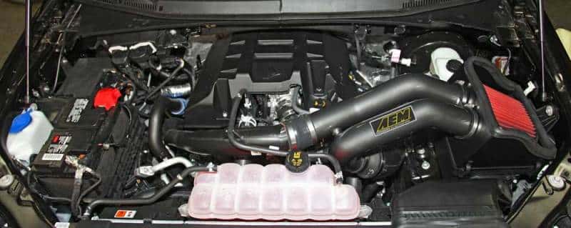 AEM Induction — AEM 2015 Ford F-150 3.5L V8 Cold Air Intake System
Cold Air Intake Syst
AEM Cold Air Intake - view 4