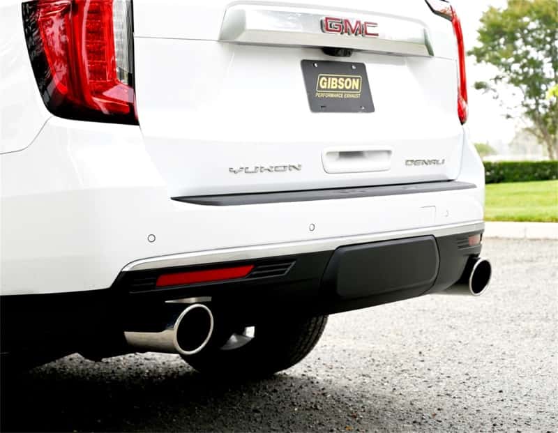 Gibson — Gibson 21-22 GMC Yukon / Chevrolet Tahoe 5.3L 2/4wd Cat-Back Dual Split Exhaust - Stainless
Truck/Suv - view 2