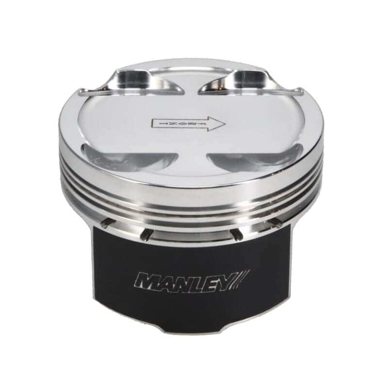 Manley Performance — Manley Toyota Supra Turbo (2JZGTE) 87mm +1.0mm Oversized Bore Stroker 10:1 Dish Piston Set w/ Ring
Piston Set - view 5