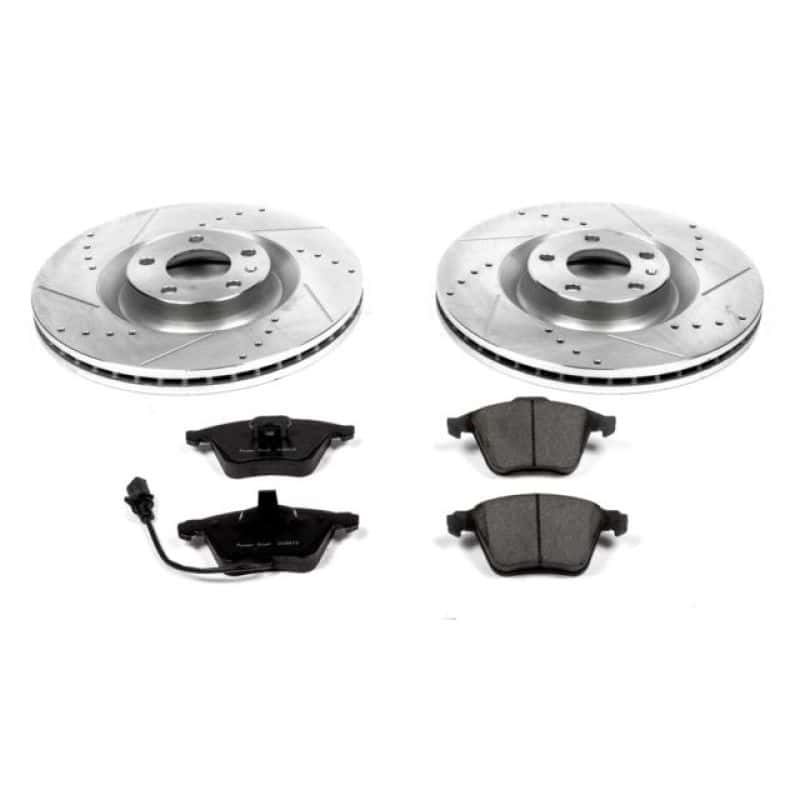 PowerStop — Power Stop 04-09 Audi S4 Front Z23 Evolution Sport Brake Kit - view 1