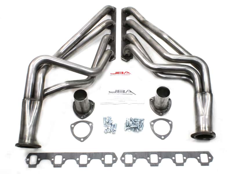 JBA — JBA 65-73 Ford Mustang 260-302/71-73 Ford 260-351W SBF 1-5/8in Primary Raw 409SS Long Tube Header
Long Tube Header - view 1