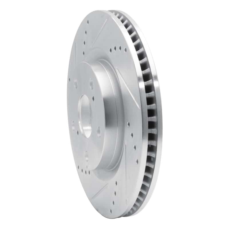 DFC — DFC 06-20 Lexus ES350 Front Left Drilled & Slotted Silver Brake Rotor - view 2