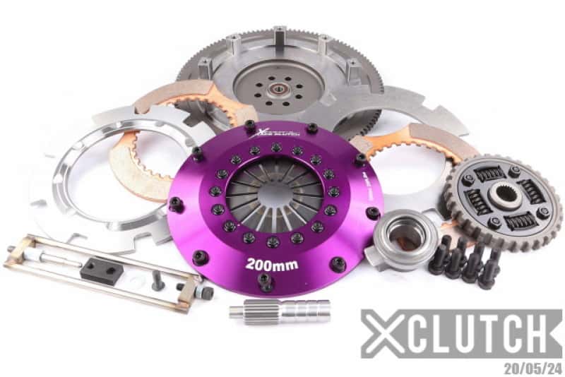XCLUTCH — XClutch 04-06 Subaru Baja Turbo 2.5L 8in Twin Sprung Ceramic Clutch Kit
Clutch Kit - view 1