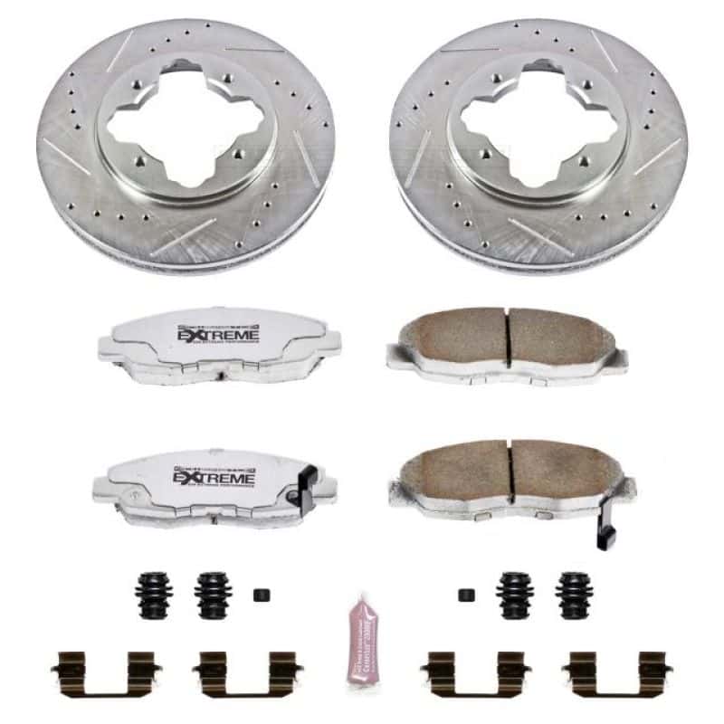 PowerStop — Power Stop 1997 Acura CL Front Z26 Street Warrior Brake Kit - view 1