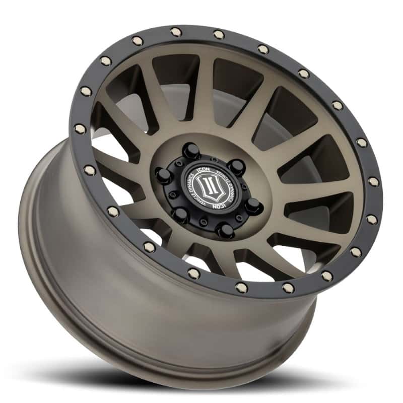 ICON — ICON Compression 17x8.5 6x5.5 0mm Offset 4.75in BS 106.1mm Bore Bronze Wheel
COMPRESSION WHEEL - view 4