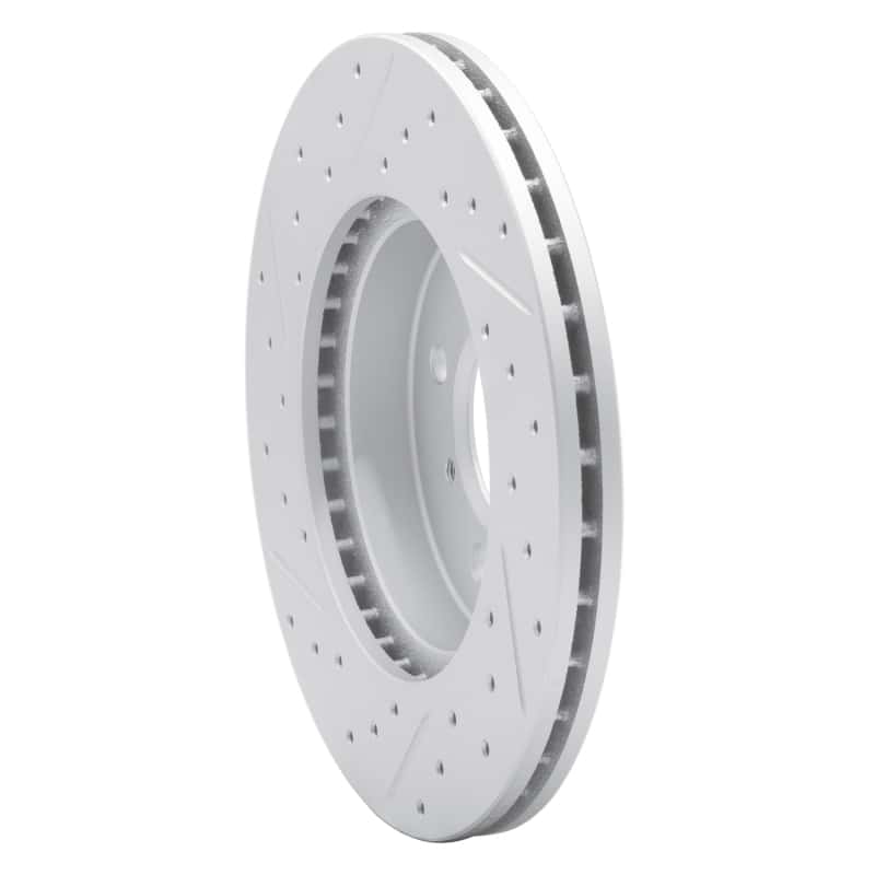 R1 Concepts — R1 12-15 Scion Iq Front Right Drilled & Slotted Geo-Carbon Rotor - view 4