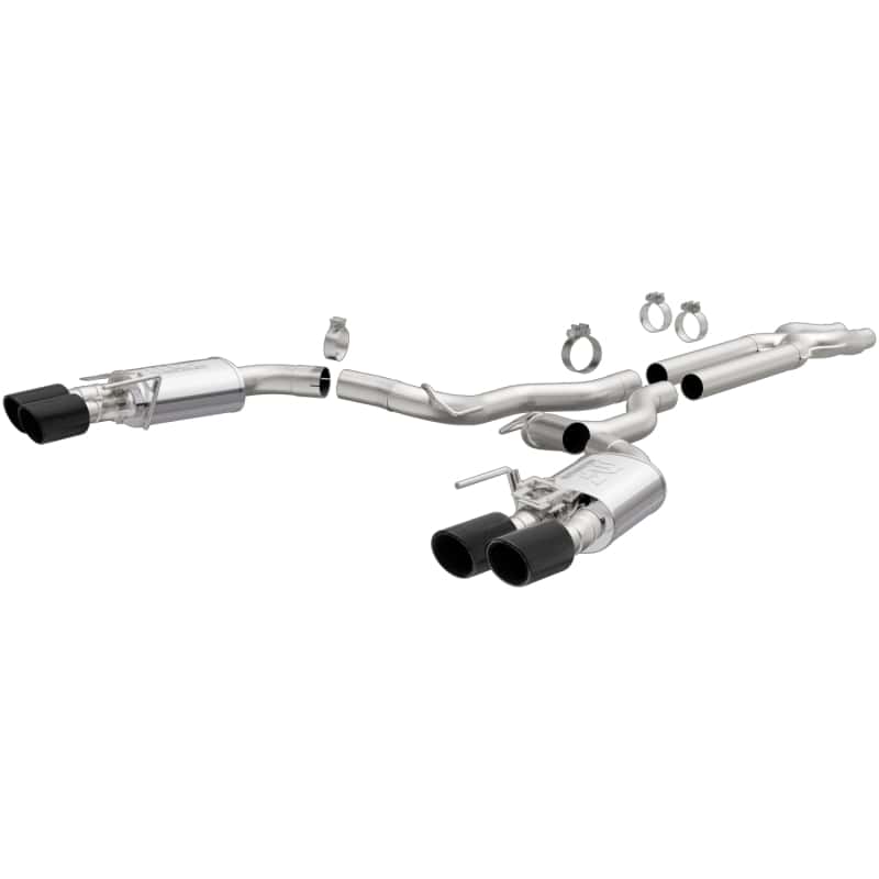 Magnaflow — MagnaFlow Cat-Back 2016 Ford Mustang Shelby GT350/GT350R 5.2L V8 Carbon Fiber Tips
Cat-Back - view 1