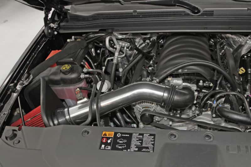 Spectre — Spectre 14-15 GM Silverado/Sierra V8-5.3L F/I Air Intake Kit - Polished w/Red Filter
Spectre Air Intake K
Air Intake System - view 11