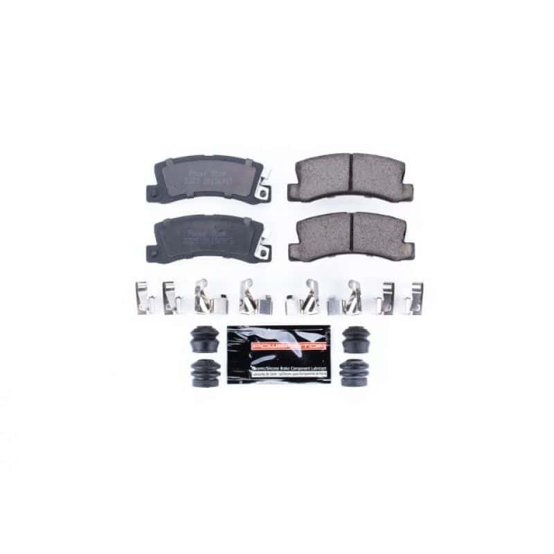 PowerStop — Power Stop 90-92 Geo Prizm Rear Z23 Evolution Sport Brake Pads w/Hardware
Z23 Brake Pads - view 1
