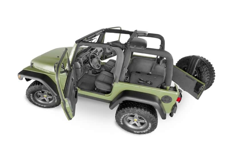 BedRug — BedRug 97-06 Jeep TJ Front 3pc BedTred Floor Kit w/Center Console - Incl Heat Shields - view 3