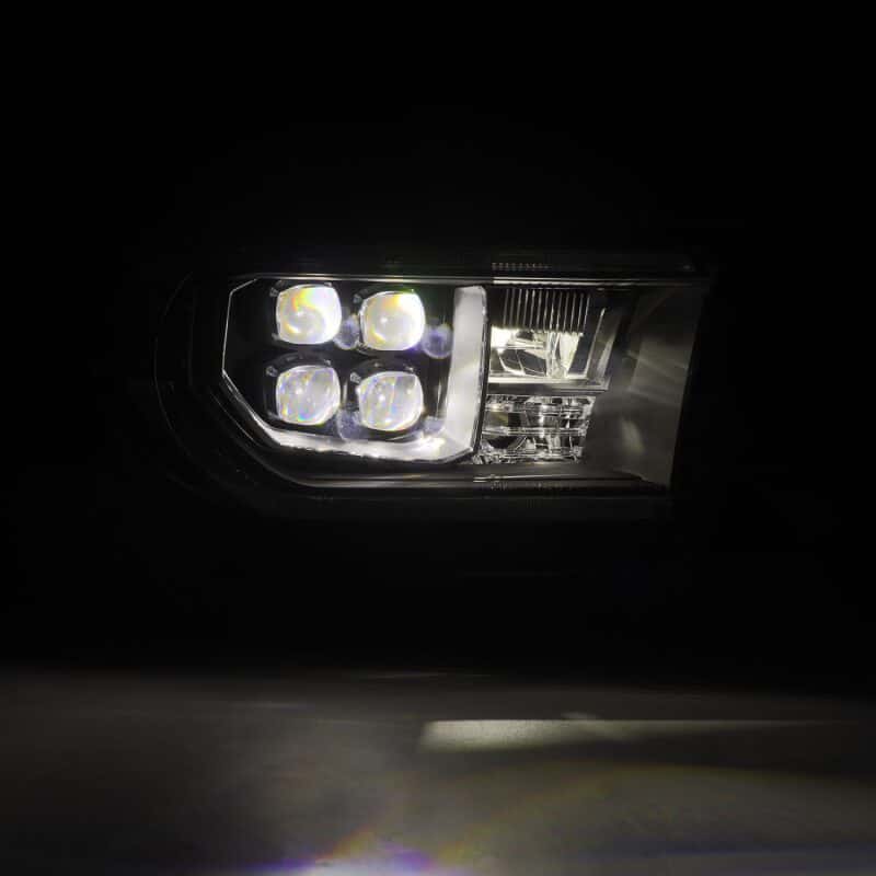 AlphaRex — AlphaRex 07-13 Toyota Tundra / 08-17 Sequoia NOVA LED Proj HL Black w/Actv Light Seq. Sig + DRL
Projector Headlights - view 3