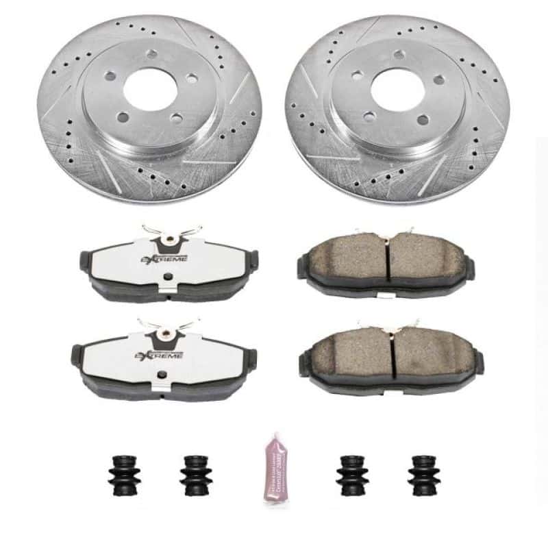 PowerStop — Power Stop 05-11 Ford Mustang Rear Z26 Street Warrior Brake Kit - view 1