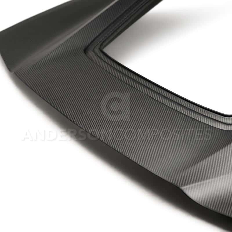 Anderson Composites — Anderson Composites 2014+ Chevrolet Corvette C7 Stingray/Z06 Dry Carbon Fiber Decklid - view 5