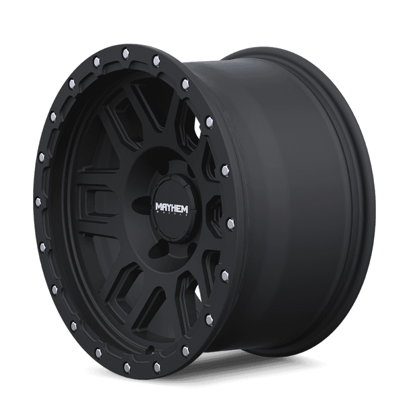 Mayhem — Mayhem 8304 Delta 17x9 / 5x127 BP / -12mm Offset / 78.1mm Hub Matte Black Wheel
MAYHEM 8304 - view 5