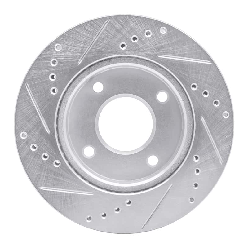 R1 Concepts — R1 07-17 Nissan TIIDA (Mexico) Front Right Drilled & Slotted Silver Brake Rotor
R1 Brake Rotor Drill - view 5