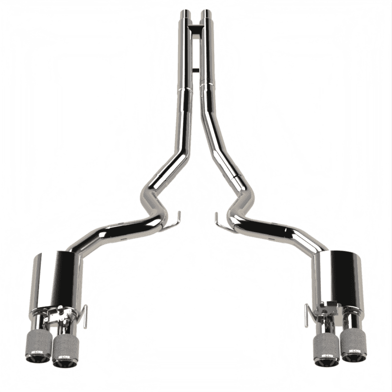 Kooks Headers — Kooks 18-24 Ford Mustang GT 5.0 3in. Valved Touring Cat-Back Exhaust - Carbon Tips
3in. Touring Catback
3" Touring Catback - view 1