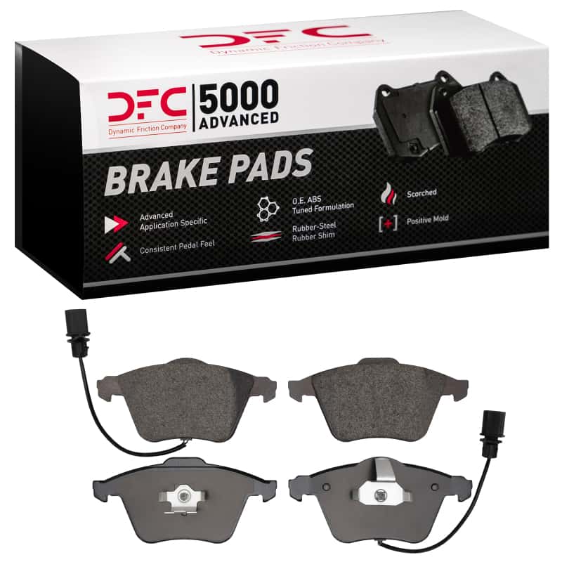 DFC — DFC 00-09 Audi A4 (Mexico) Front 5000 Advanced Low Metallic Brake Pads
DFC Brake Pad Set - view 4