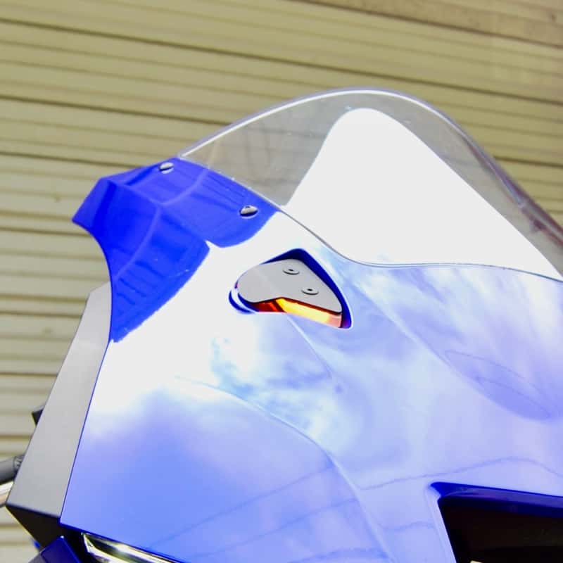 New Rage Cycles — New Rage Cycles 25+ Yamaha R9 Mirror Block Off Turn Signals - view 4