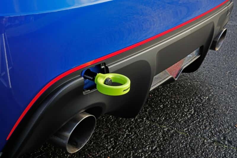 Perrin Performance — PERRIN 13-25 Subaru BRZ / 13-20 Scion FRS & Toyota 86 / 22-25 GR86 Tow Hook Kit (Rear) - Neon Yellow
paPSP-BDY-255NY - view 5