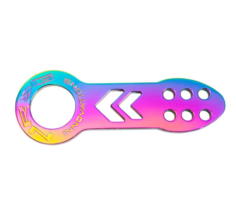 NRG — NRG Universal Front Tow Hook - Neochrome Dip - view 1