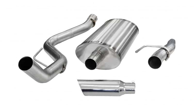 CORSA Performance — Corsa 2011-2014 Ford F-150 5.0L V8 Polished Sport Cat-Back Exhaust
Exhaust - view 4