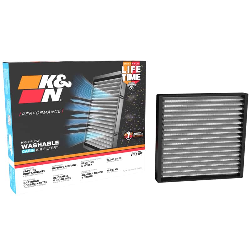 K&N Engineering — K&N 13-15 Audi A3 1.6L/1.8L/2.0L / 12-15 VW Golf VII 1.6L/2.0L Cabin Air Filter - view 18