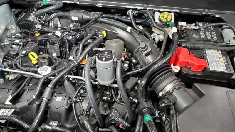 J&L — J&L 19-24 Ford/Lincoln SUVs & Trucks w 2.0 EcoBoost Driver Side Oil Separator 3.0 - Clear An
Oil Separator - view 4