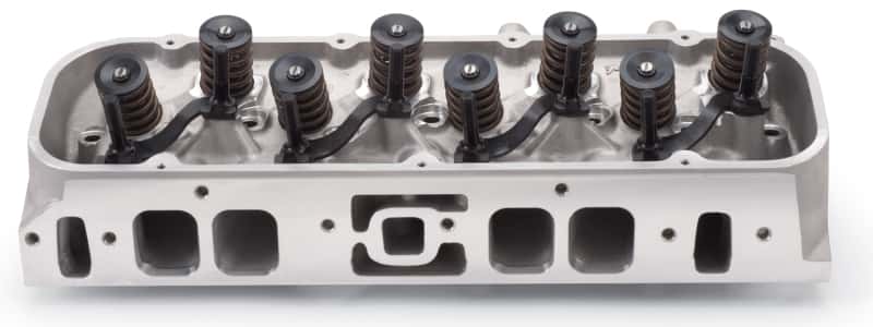 Edelbrock — Edelbrock Cyl Head E-Street BB Chevy Oval Port Complete Single
CYLINDER HEADS - view 2