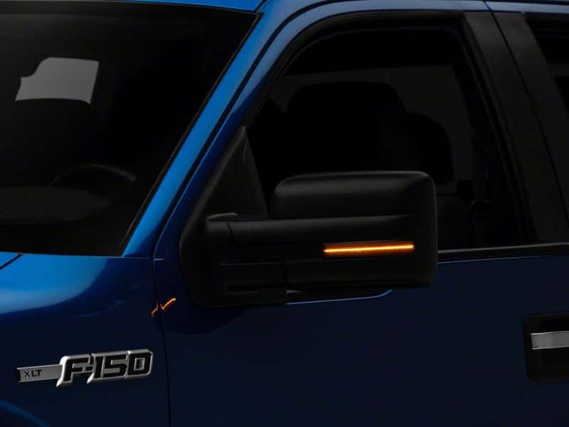 Raxiom — Raxiom 09-14 Ford F-150 Axial Series Sequential LED Mirror Mounted Turn Signals- Smoked
Lights - view 2